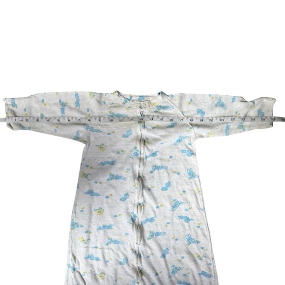 Vintage Baby Hanes Layette Gown NB Infant Size One Piece 100% Cotton Easter - Picture 7 of 10